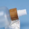 Matte Finished Plastic Bottle With Wooden Pattern Mist Spray - Image 2
