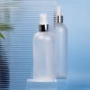 Matte Finished Plastic Bottle With Wooden Pattern Mist Spray - Image 3