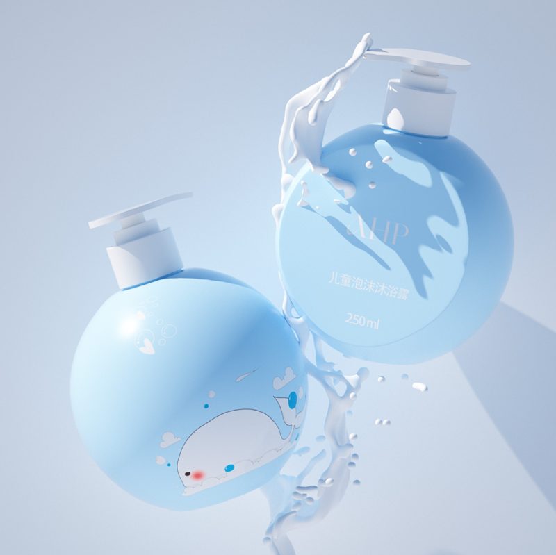 250ml Plastic Bottle for Baby Care