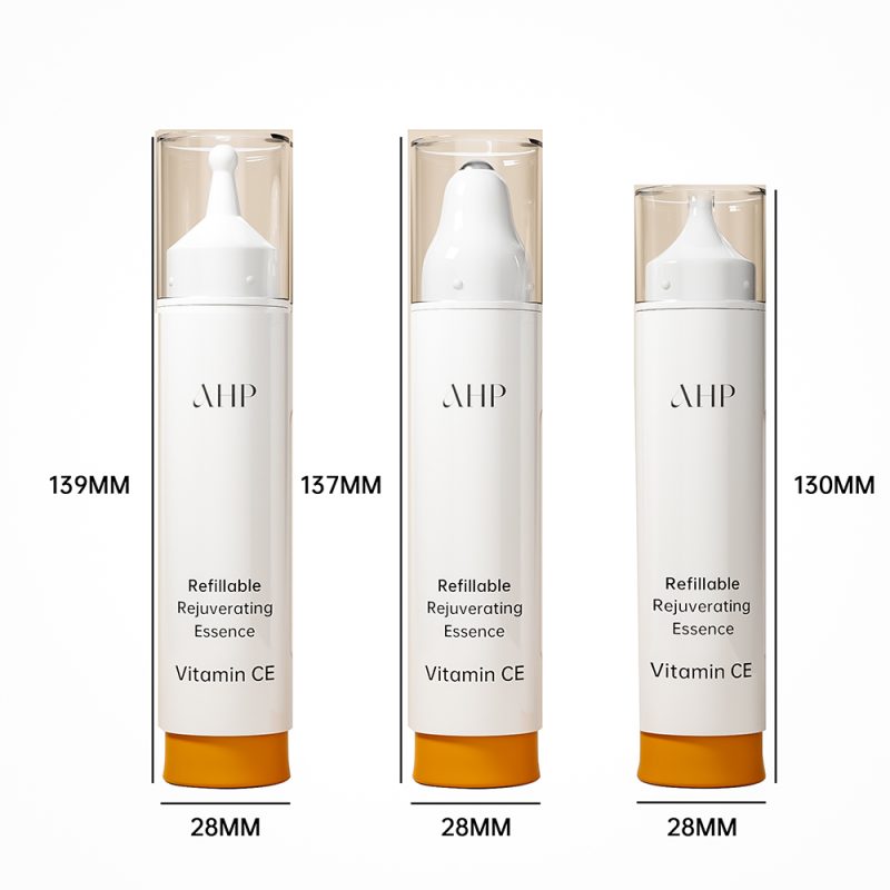 15ml replaceable airless serum syringe