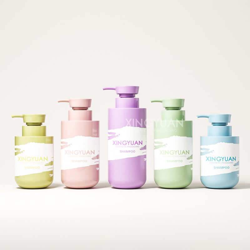 300ml 500ml shampoo bottle set