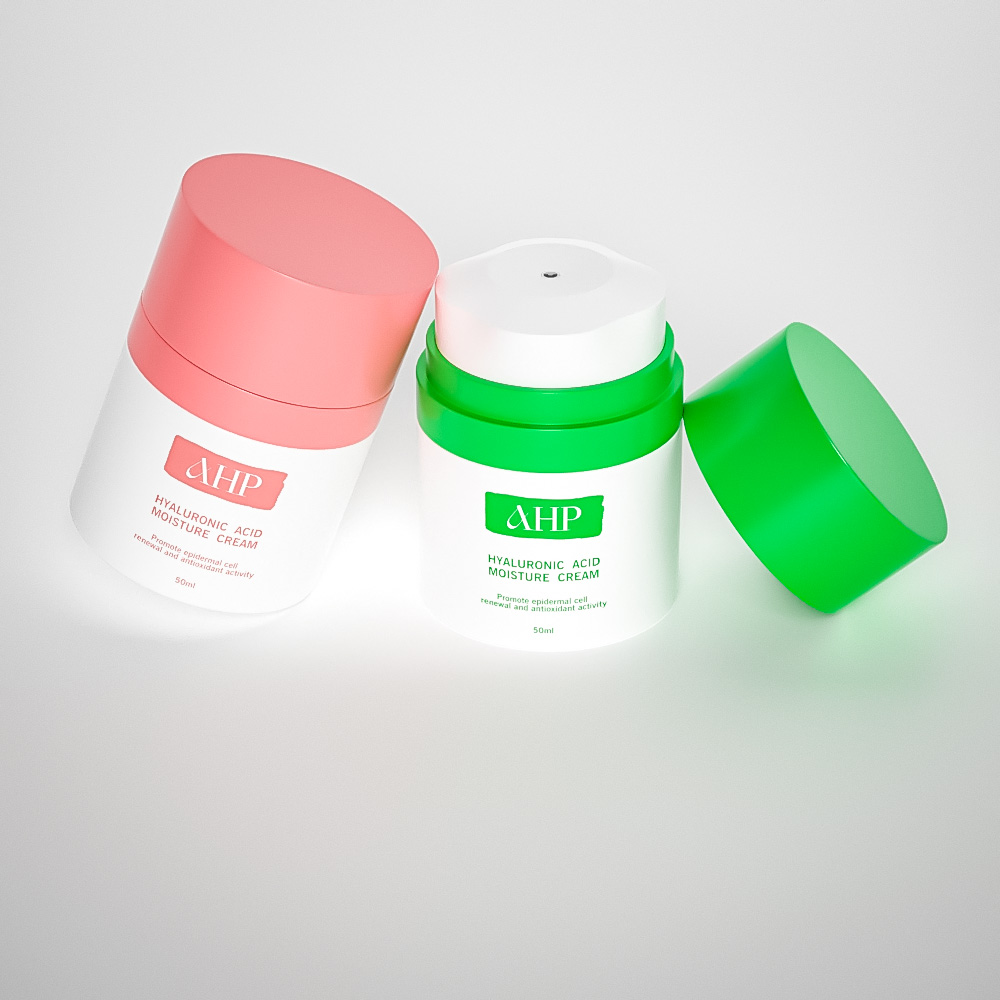 50ml airless cream jar