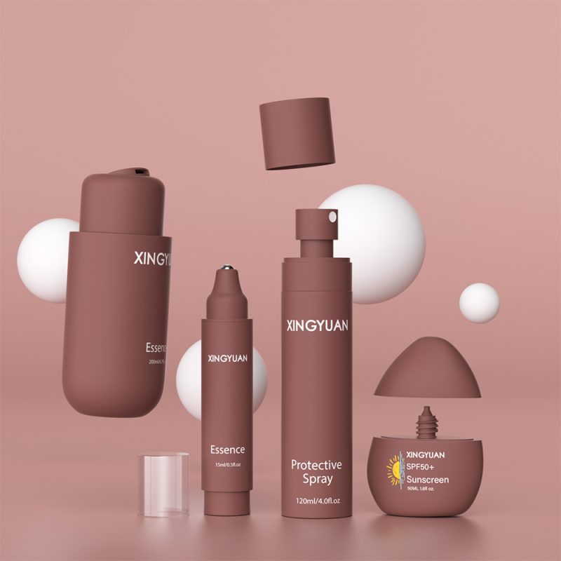 Chocolate Skincare Bottle set