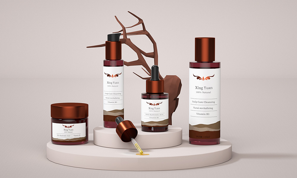 hair care bottle set
