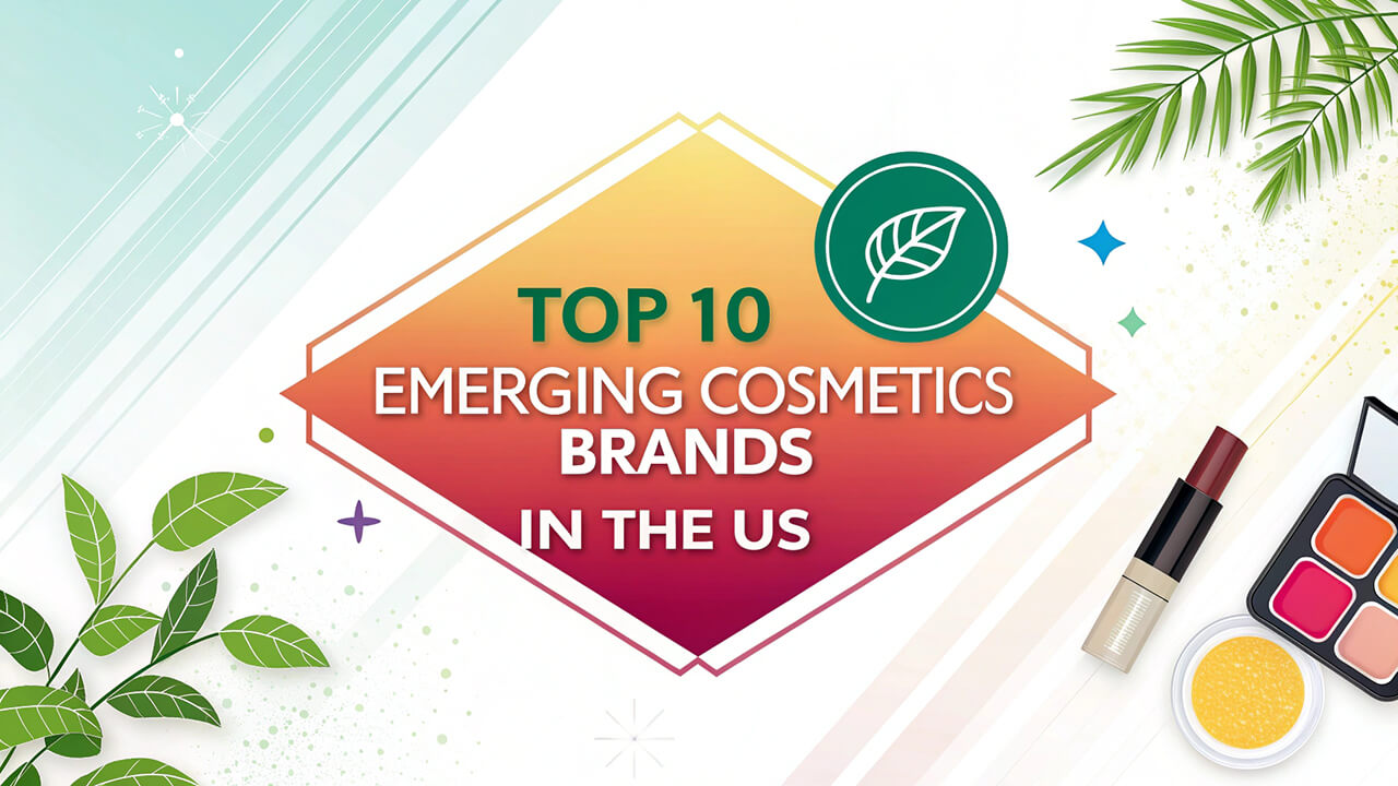 top 10 emerging cosmetics brands in the US