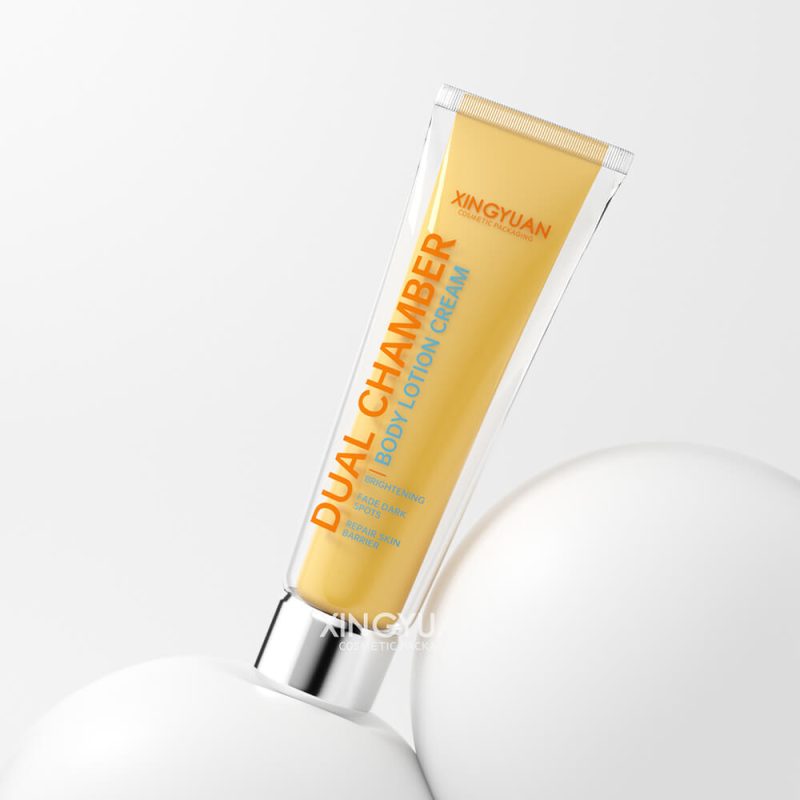 Double-wall face cream tube