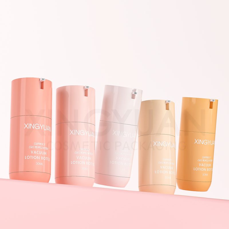 Round Bottom Airless Pump Bottle