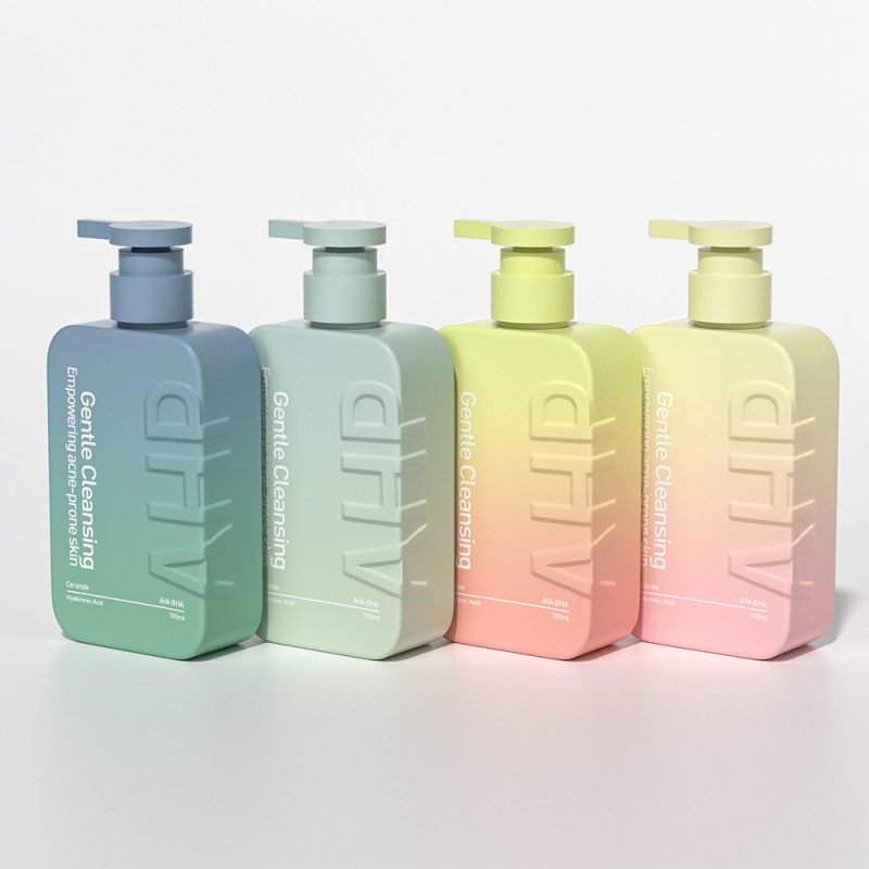PETG bottles with embossing logo