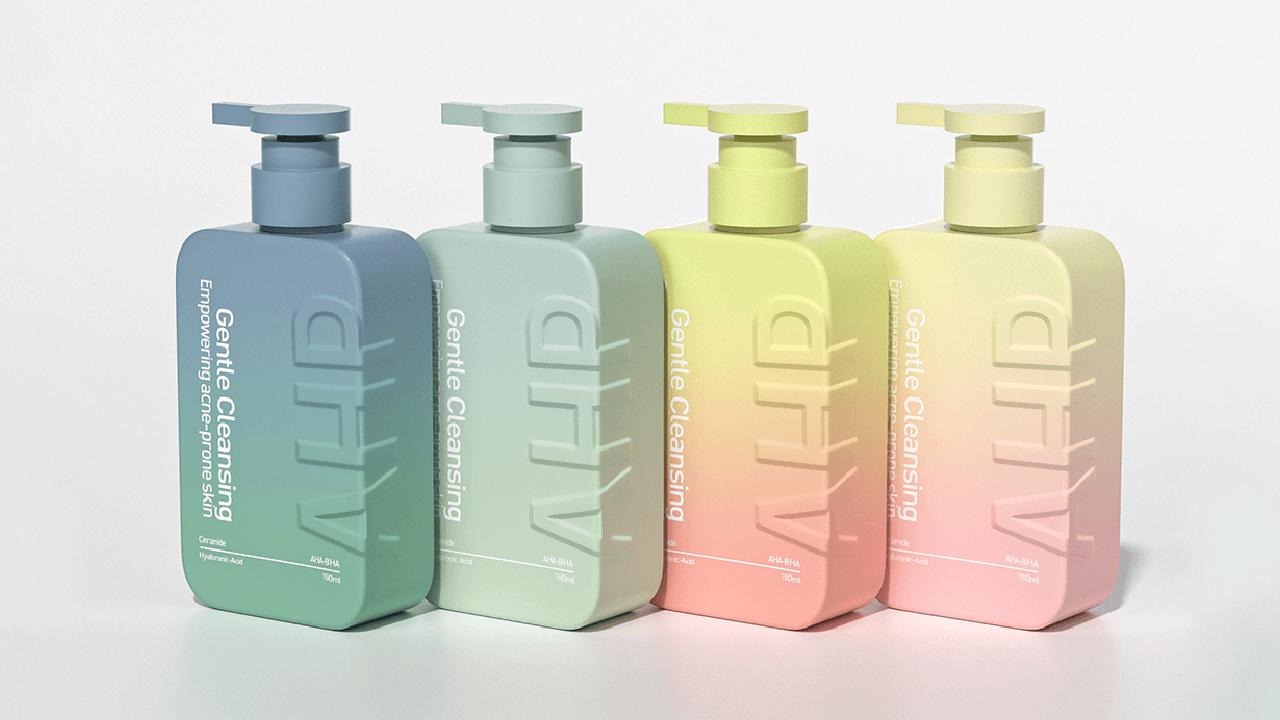 Plastic Embossing bottle