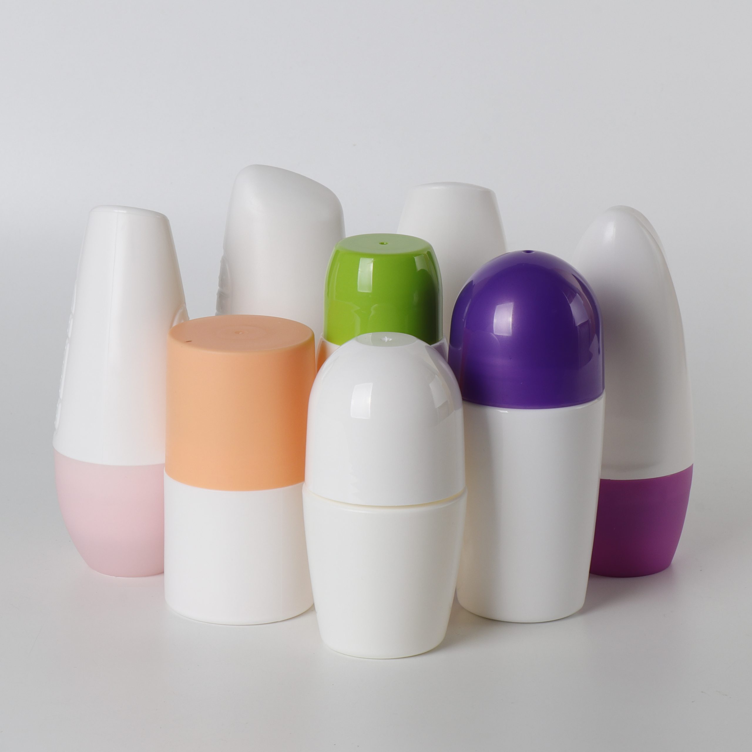 Plastic deodorant sticks