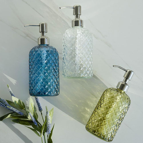 JASAI Clear Refillable Soap Dispenser