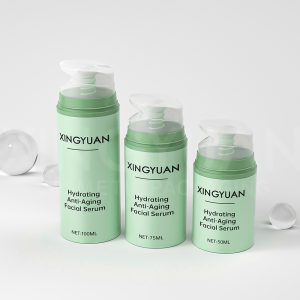 all-plastic airless pump bottle