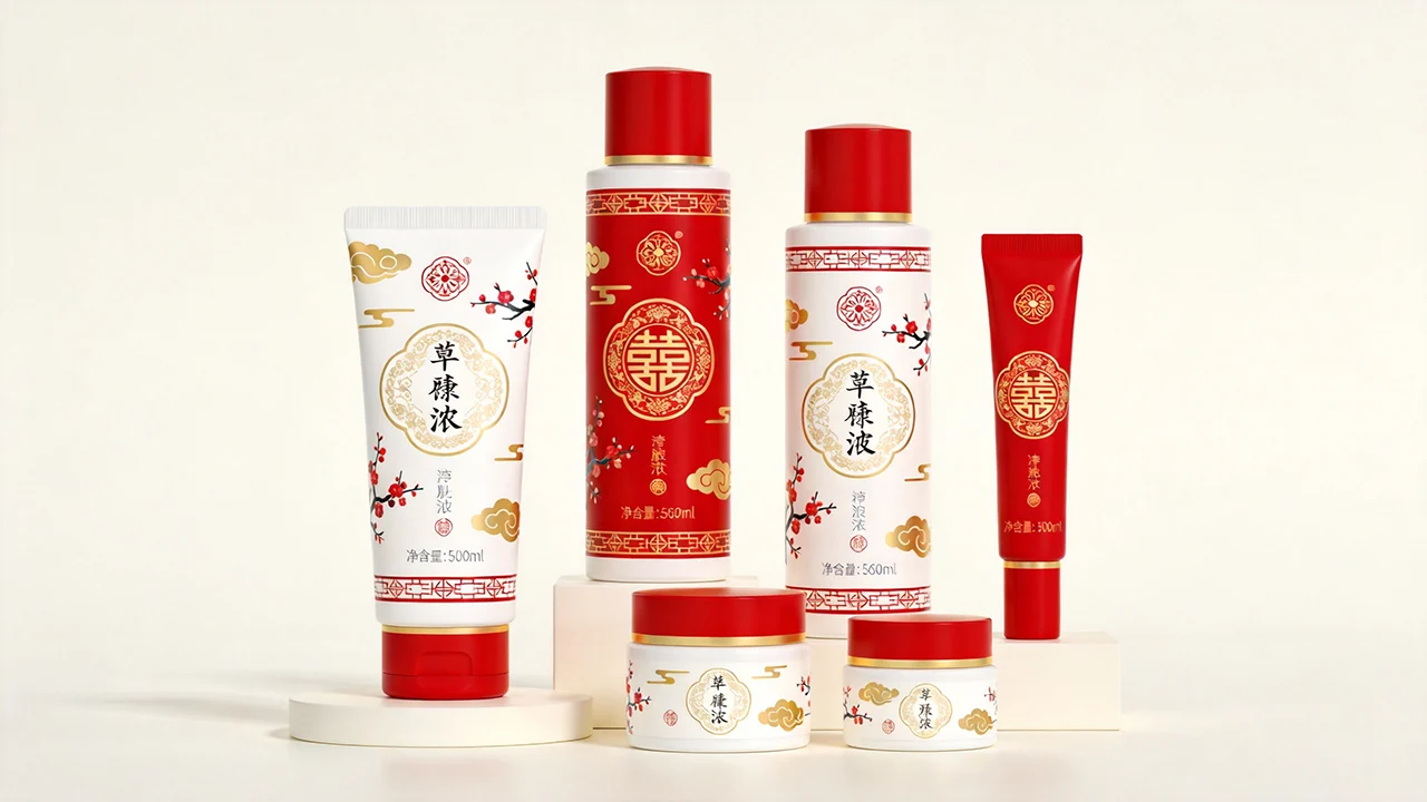 Chinese Cultural in Cosmetic Packaging Chinese Cultural in Cosmetic Packaging