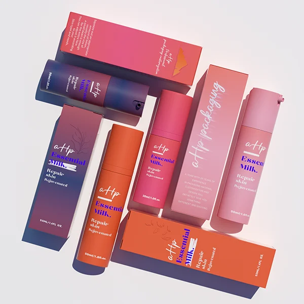Dopamine Gradient Skincare Packaging
