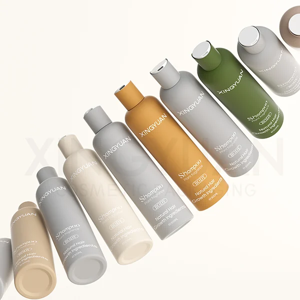Hair care bottles