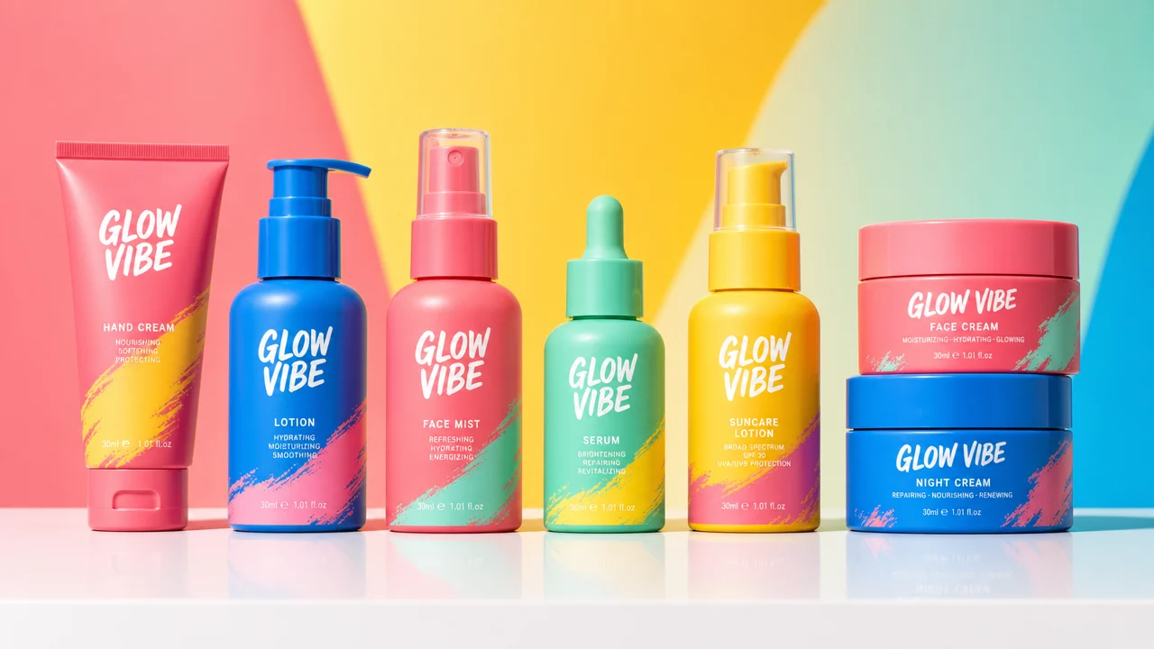30ml travel size skincare bottle set