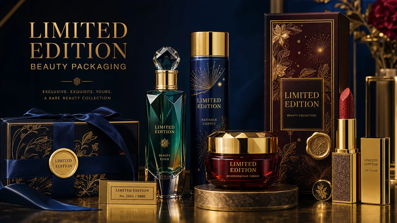 Limited edition cosmetic packaging