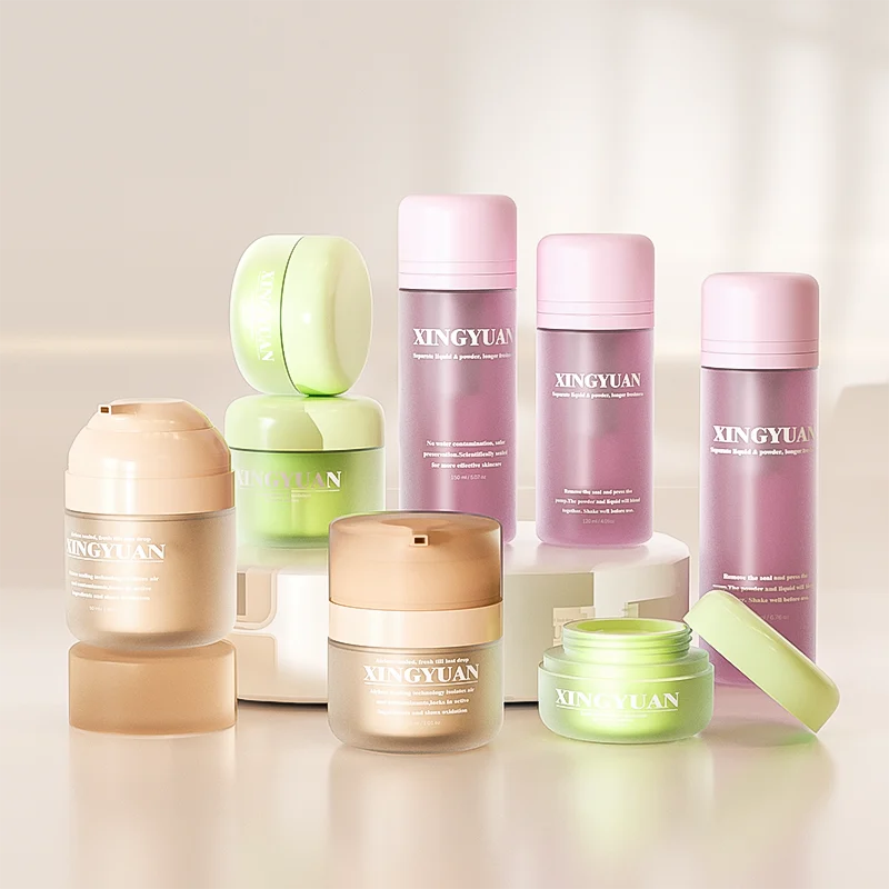 Premium Portable face care bottle set