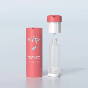 Replaceable twist-lock airless bottle
