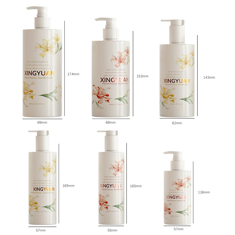 24mm lotion pump white PETG Shampoo bottle