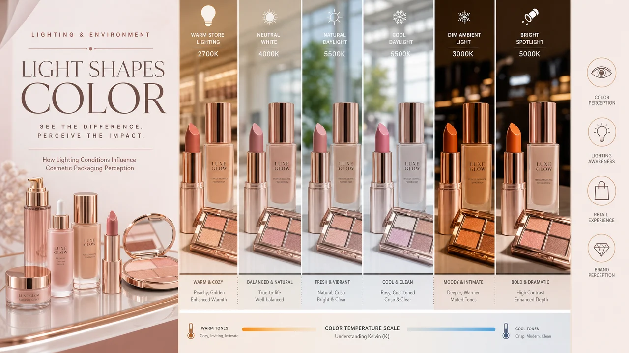 Cosmetics Lighting Color Perception