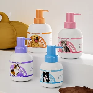 Pet care packaging bottles