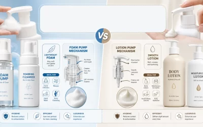 Foam Pump vs Lotion Pump: Differences Explained for Cosmetic Brands