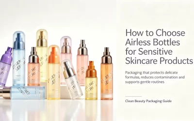 How to Choose Airless Bottles for Sensitive Skincare Products?