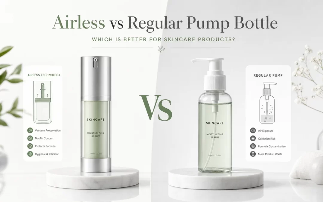 Airless Bottle vs Regular Pump Bottle: Which Is Better for Skincare Products?