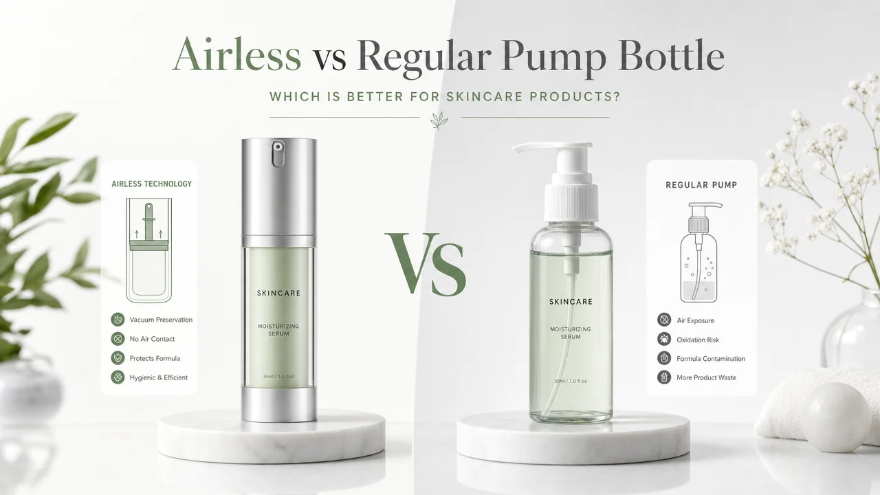 Airless Bottle or Regular Pump Bottle