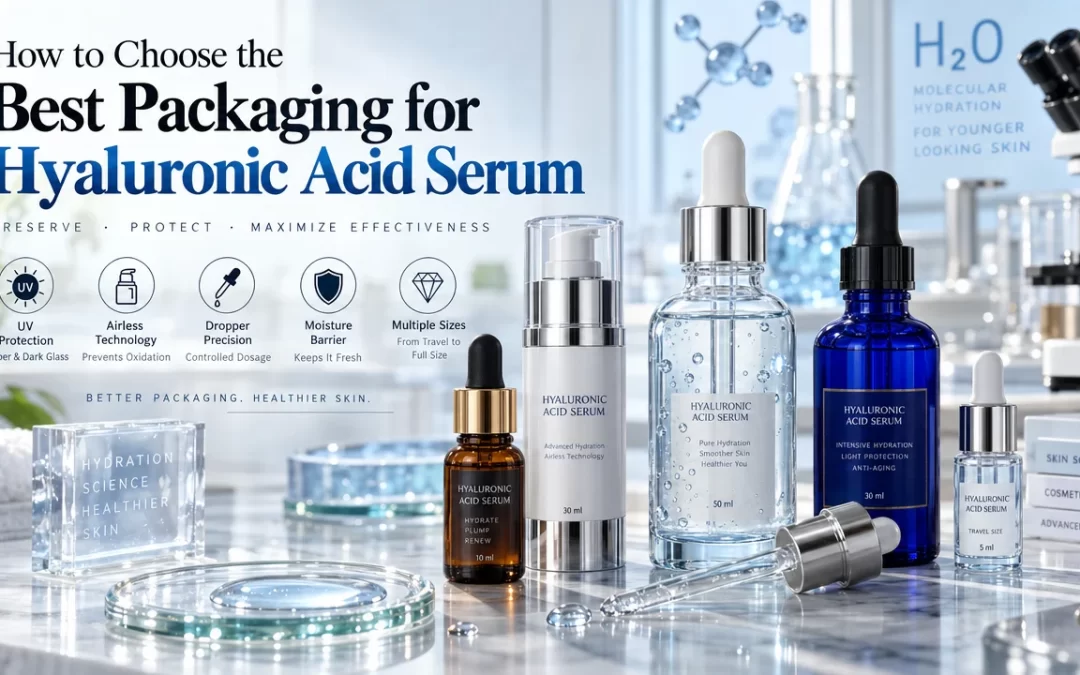 How to Choose the Best Packaging for Hyaluronic Acid Serum?