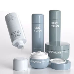 PET face care lotion bottle set
