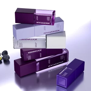 Square Cosmetic bottles with cap