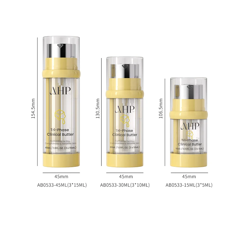 24mm lotion pump Three-in-one airless pump bottle
