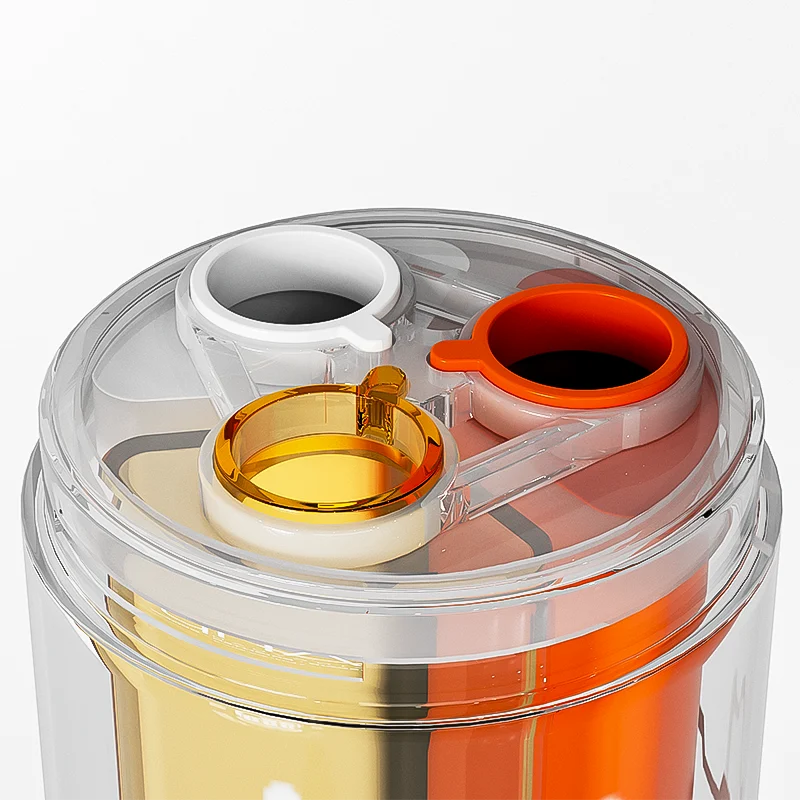 tri-chamber airless pump bottles